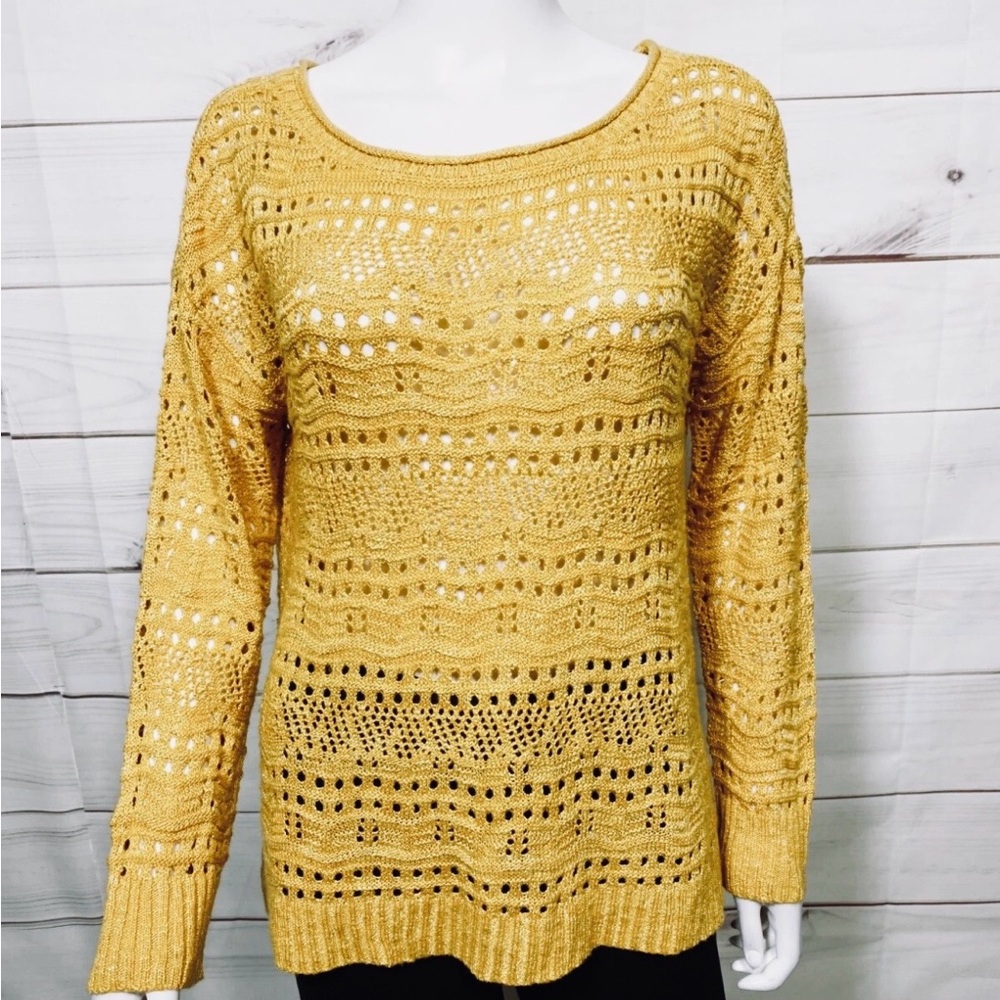 Maurice’s Gold Knit Sweater